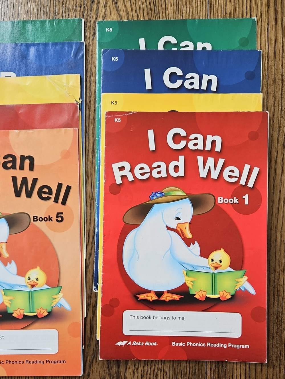 A Beka K5 Phonics, Reading & Writing Set - Red Accent - Picture 8 of 13